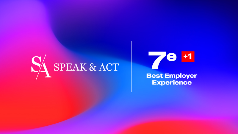 Spaek&Act Best Employer Experience 2025