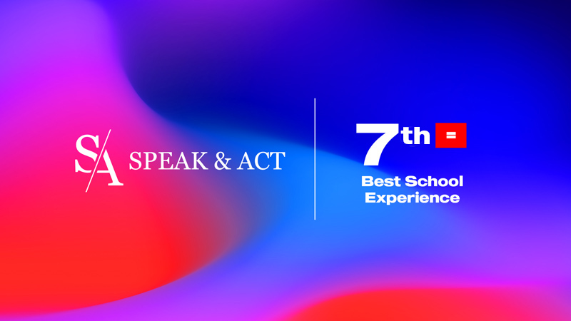 Speak and Act - Best School Experience